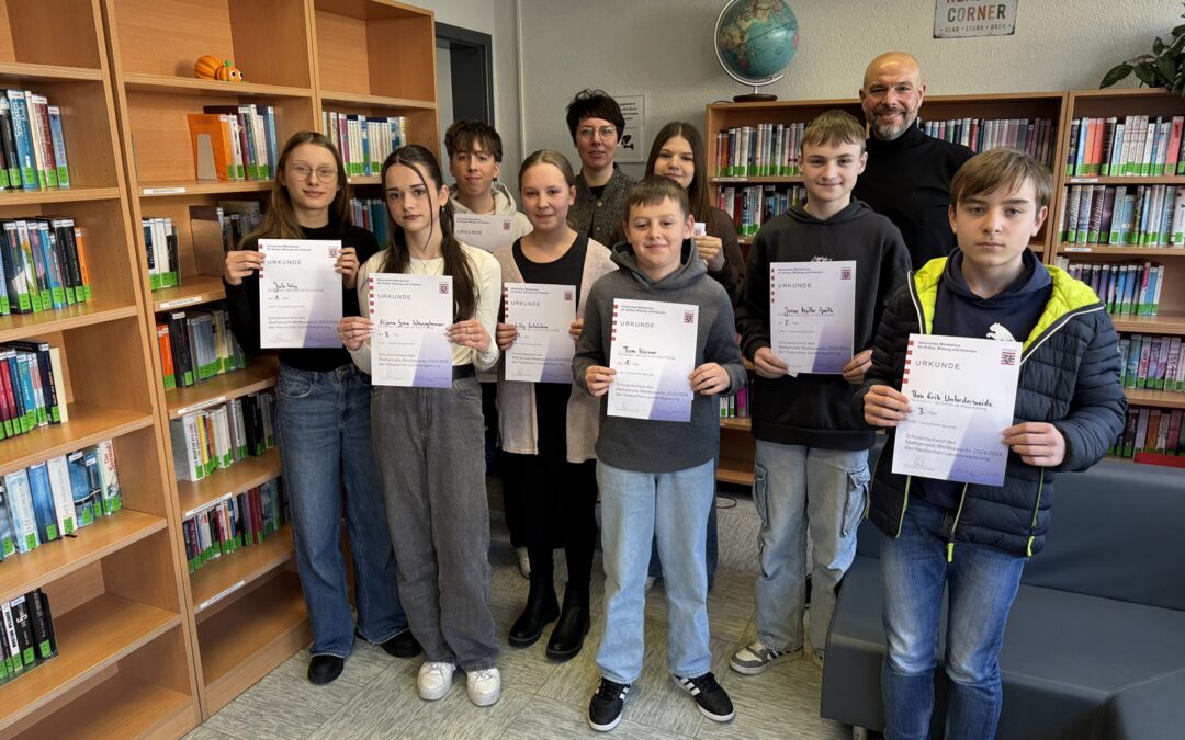 Mathewettbewerbsieger der Holderbergschule