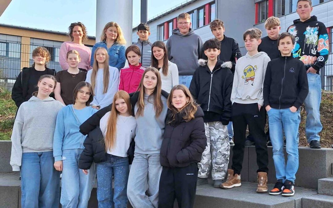 Ungarische Austauschgruppe zu Gast an der HolderbergschuleThema des Erasmus+ Treffens: „Europa und Nachhaltigkeit“